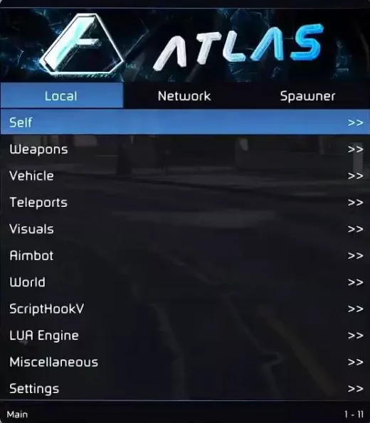 Atlas GTA Mod Menu - Image 2